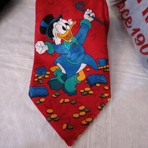 Disney Mickey Unlimited Scrooge McDuck tie